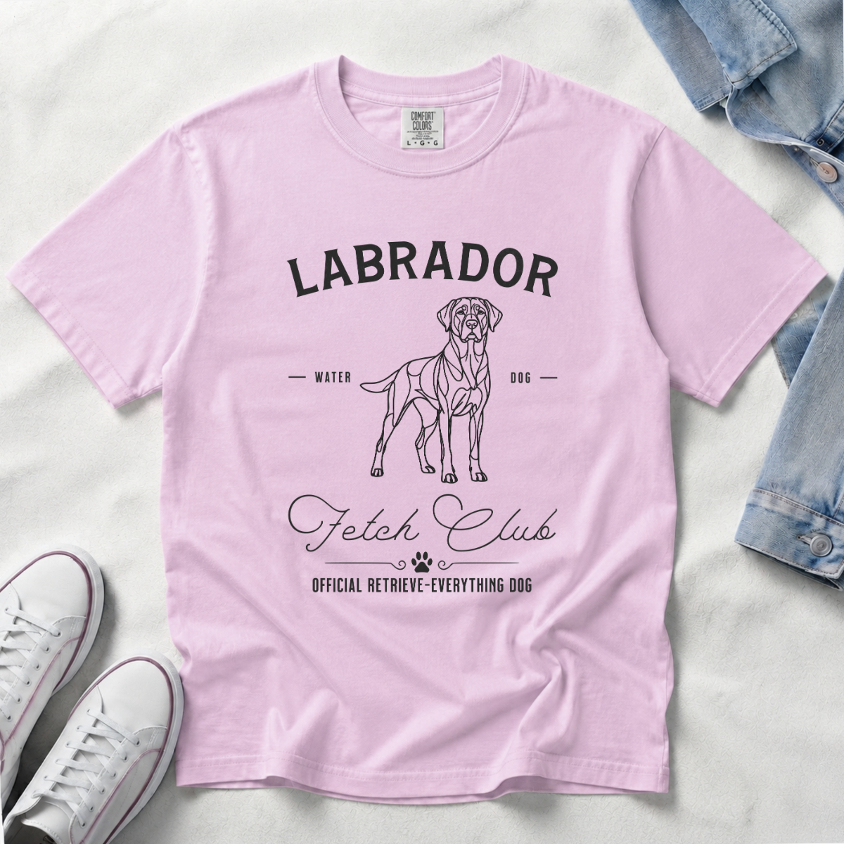 Born to Fetch – Labrador Retriever T-Shirt