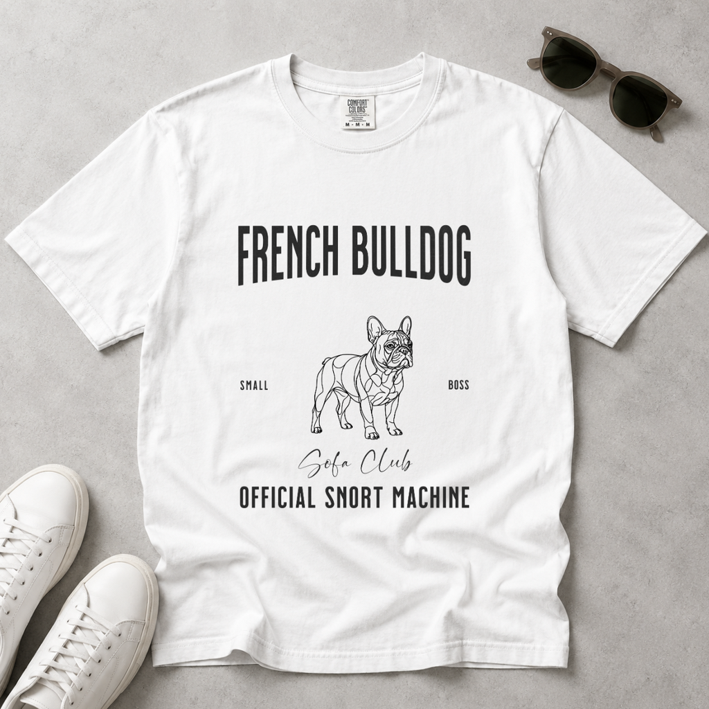 Born to Lounge – French Bulldog T-Shirt