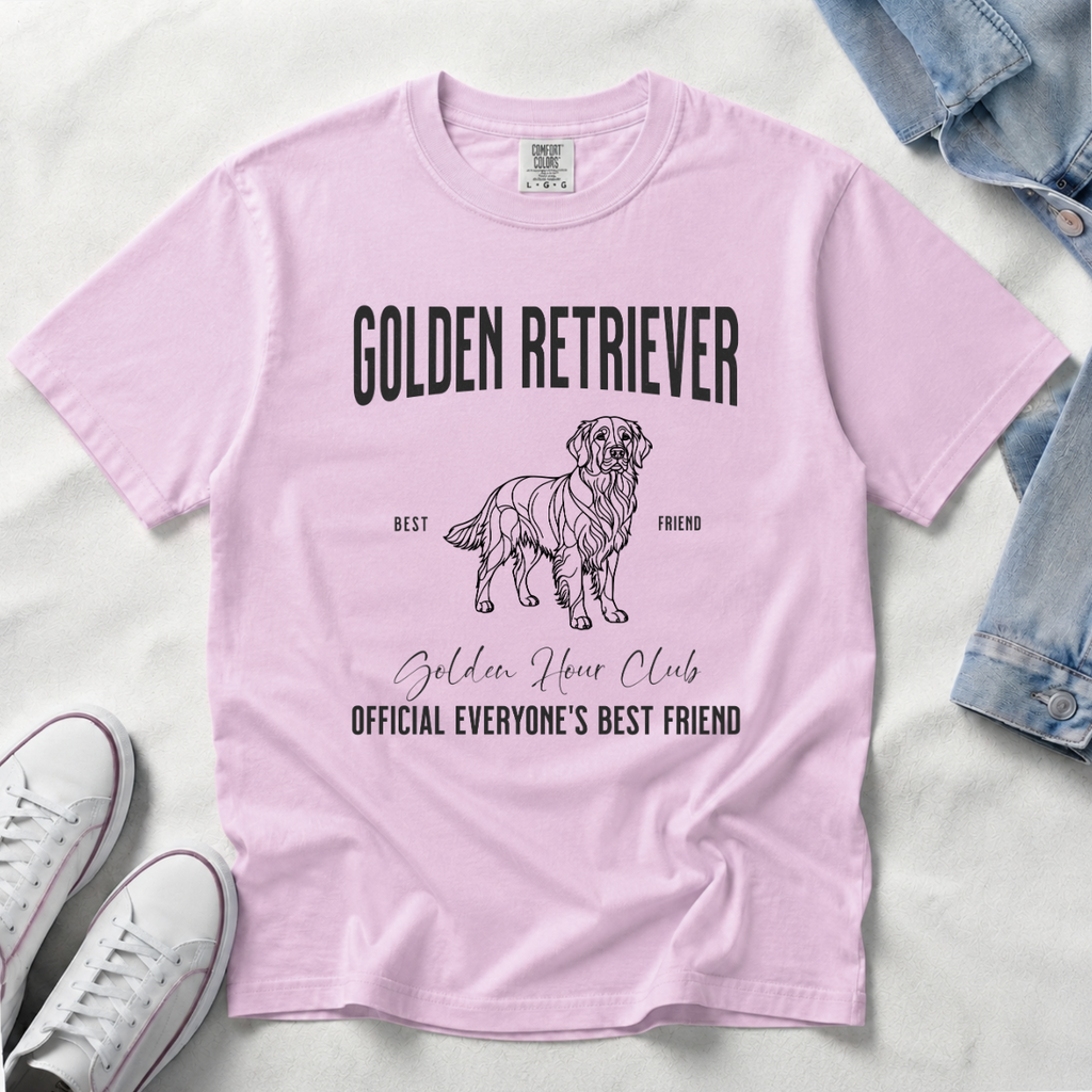 Everyone's Best Friend – Golden Retriever T-Shirt