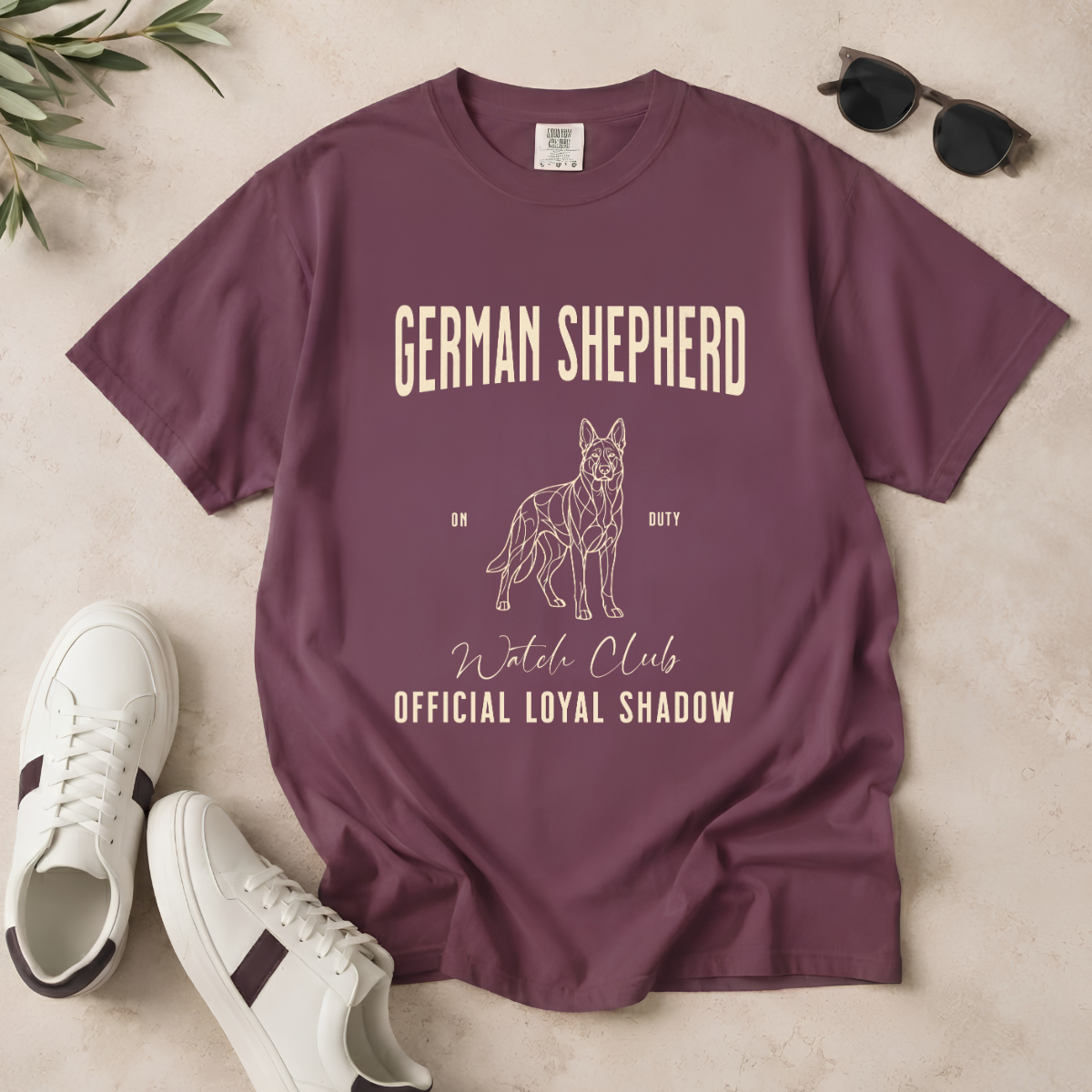 Always On Duty – German Shepherd T-Shirt