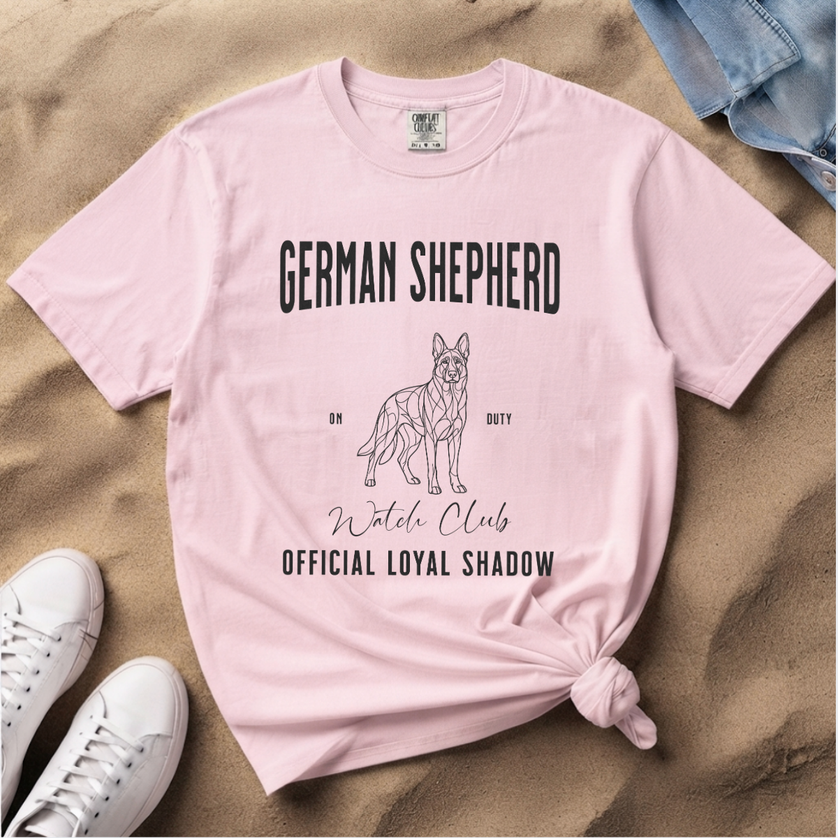 Always On Duty – German Shepherd T-Shirt