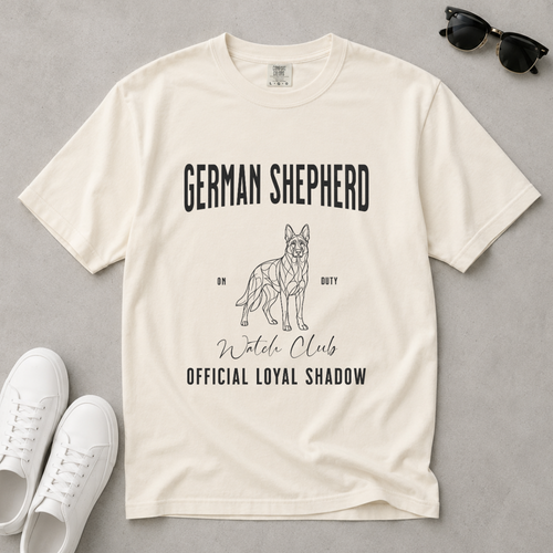 Always On Duty – German Shepherd T-Shirt