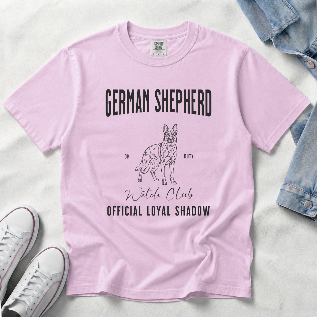 Always On Duty – German Shepherd T-Shirt