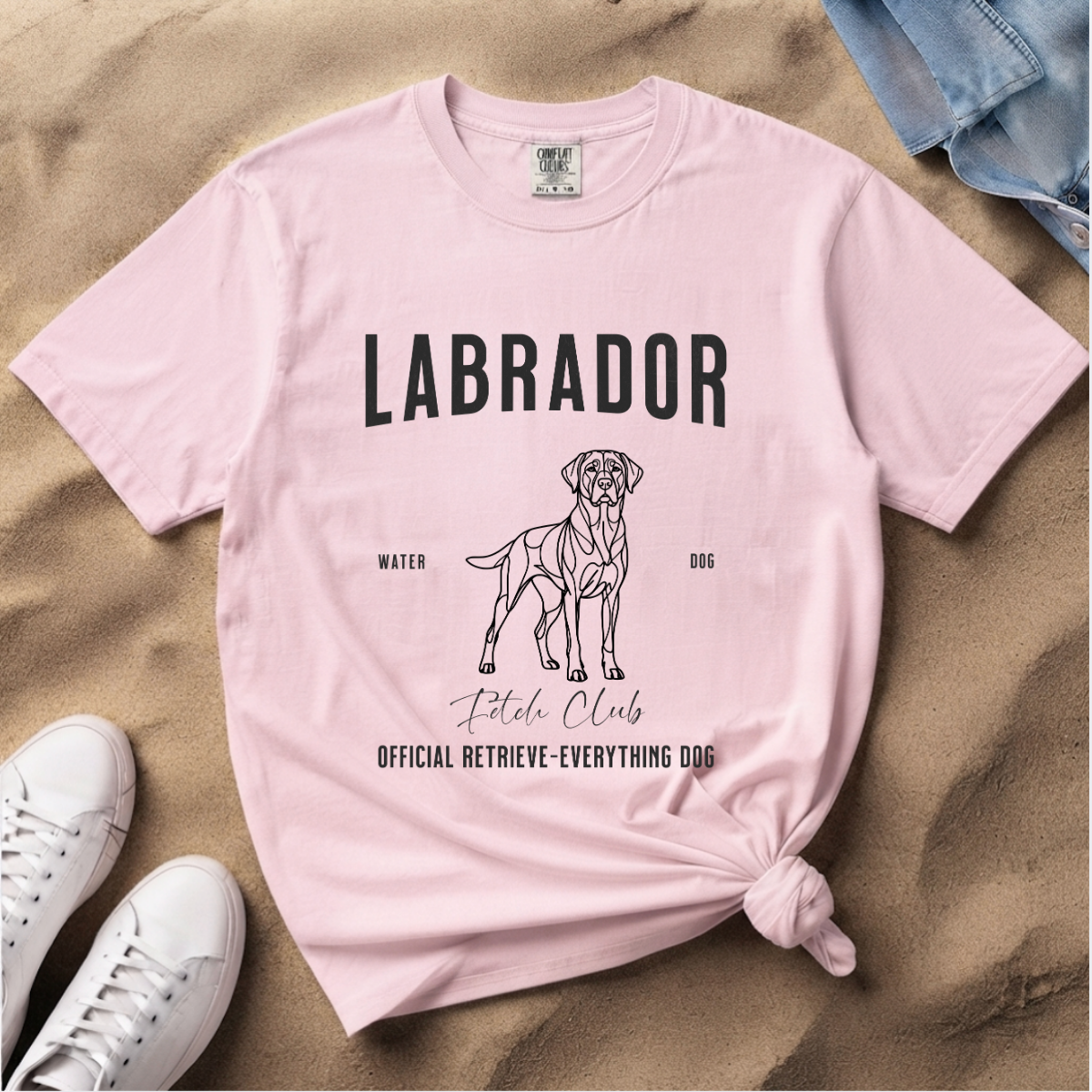 Born to Fetch – Labrador Retriever T-Shirt