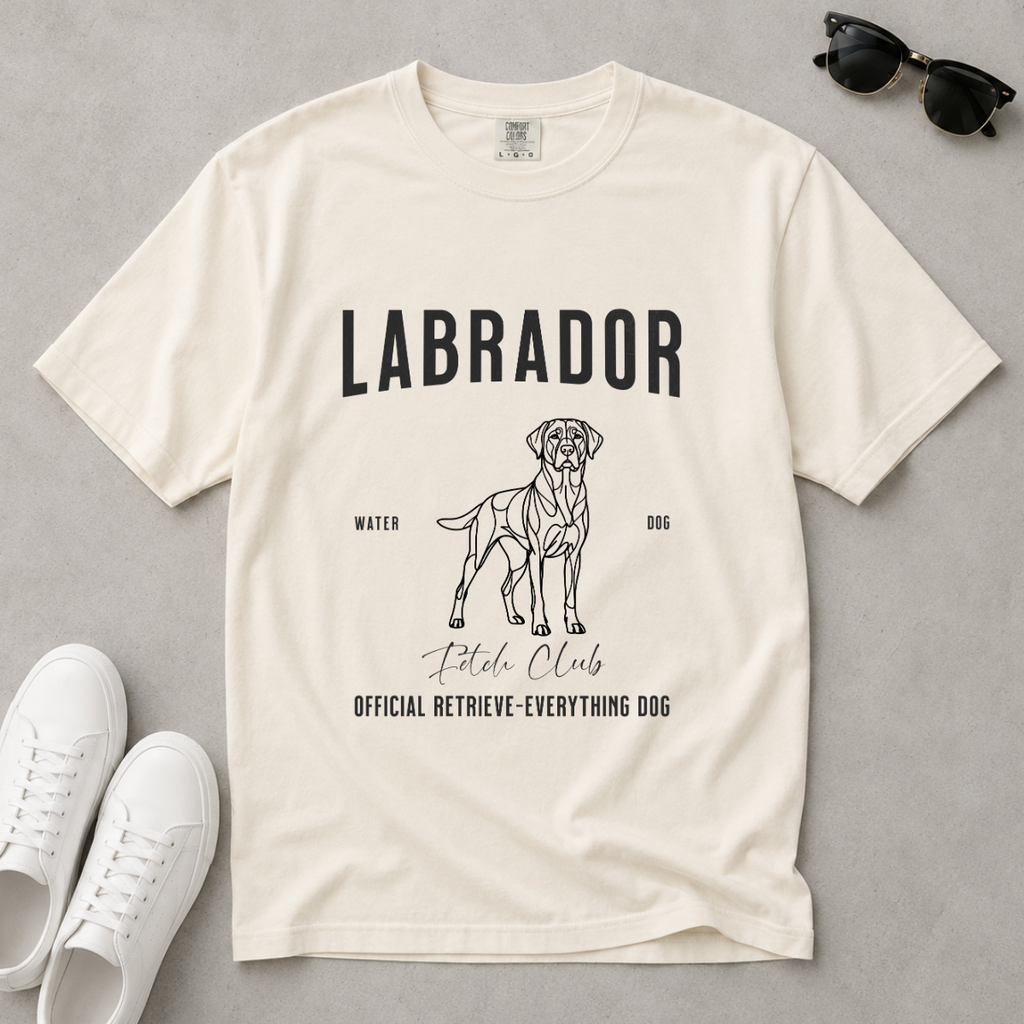 Born to Fetch – Labrador Retriever T-Shirt