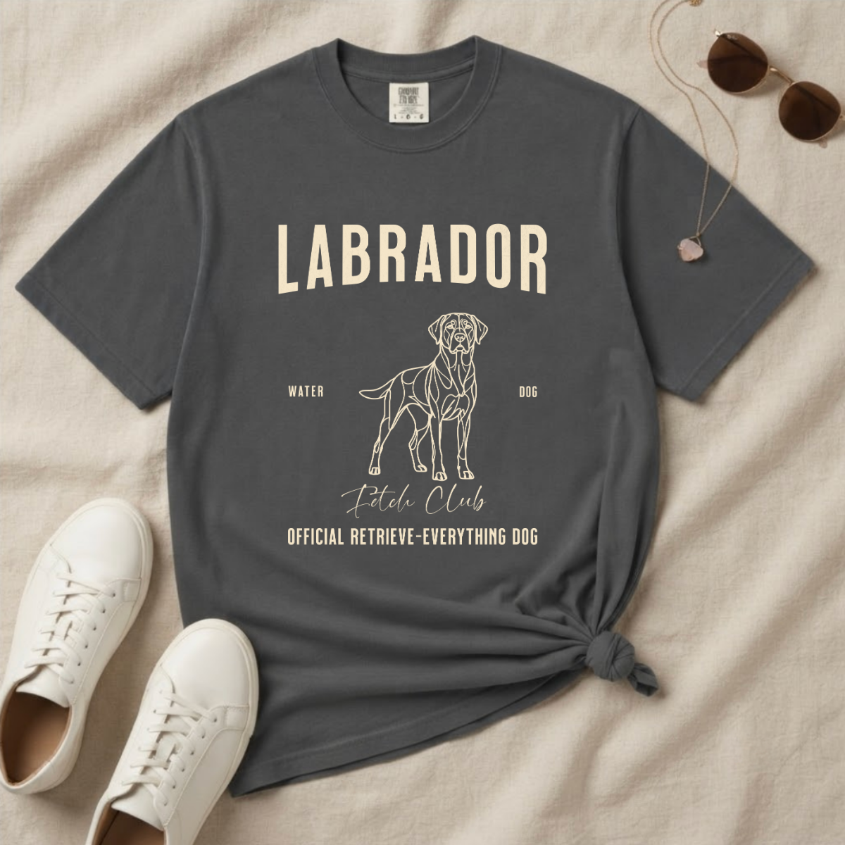 Born to Fetch – Labrador Retriever T-Shirt