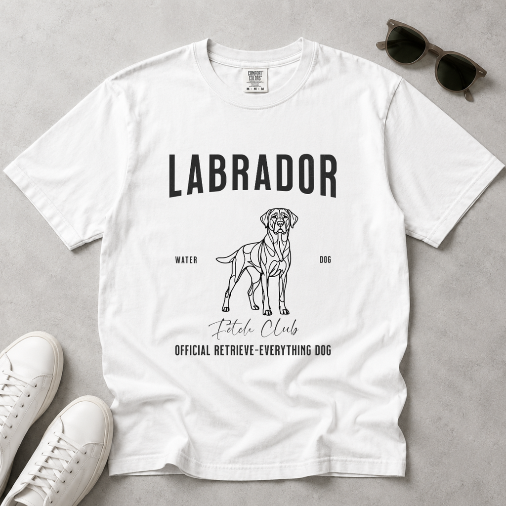 Born to Fetch – Labrador Retriever T-Shirt