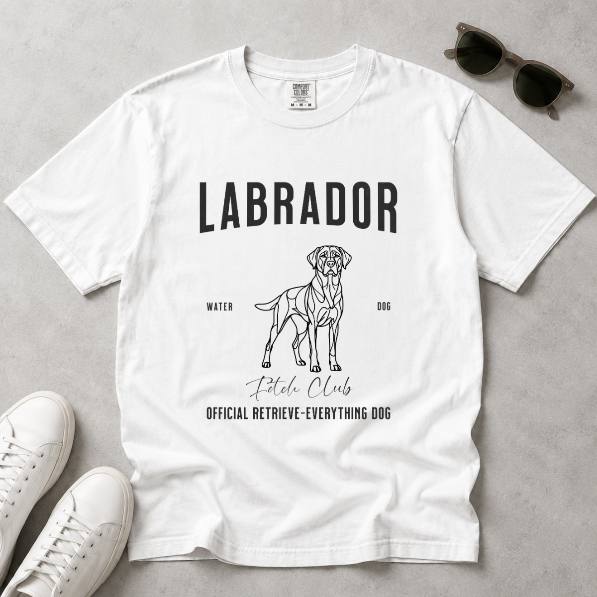 Born to Fetch – Labrador Retriever T-Shirt
