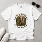 Never Forget – Asian Elephant T-Shirt | Outdoors Edition