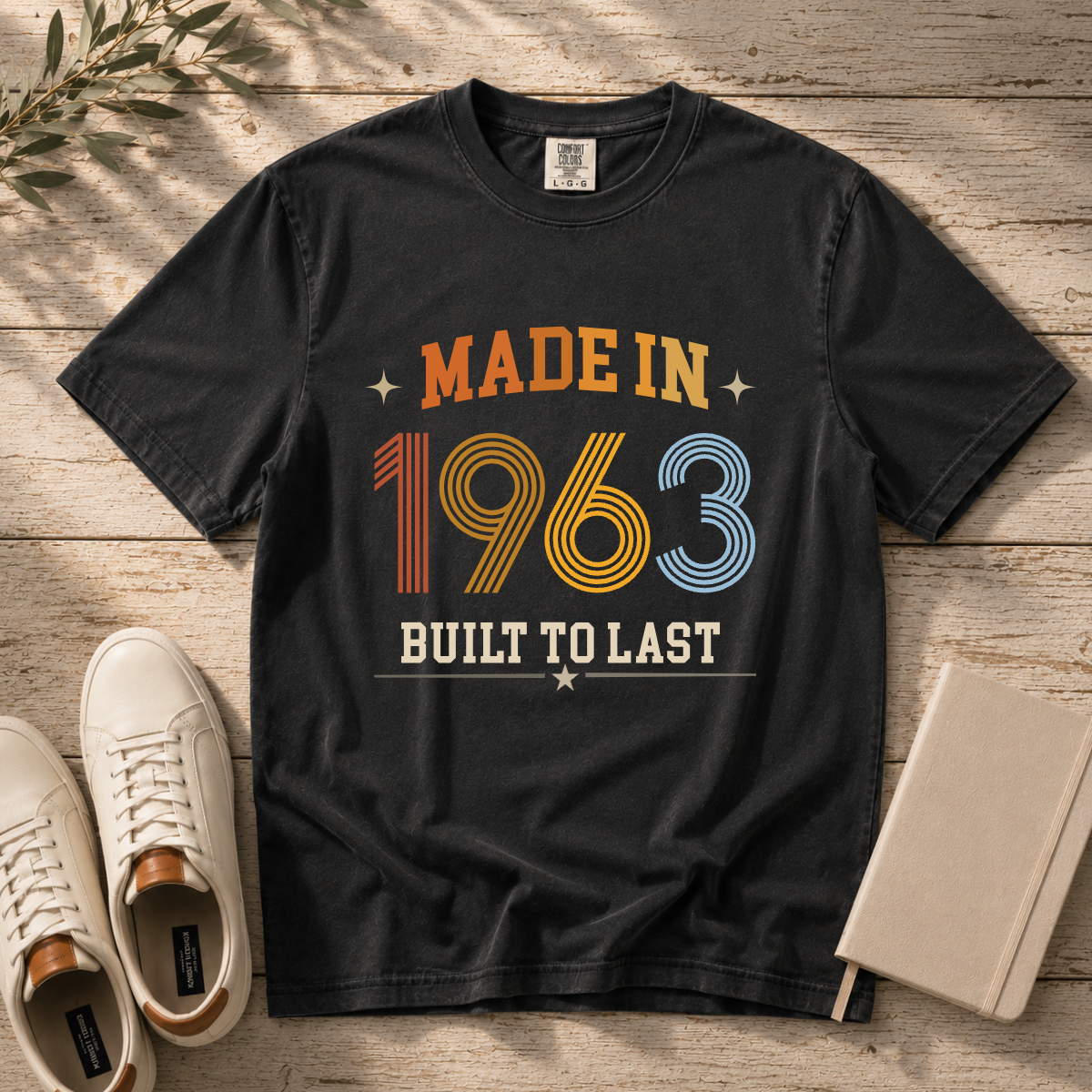 Made in 1963 – Birthday T-Shirt | Built to Last