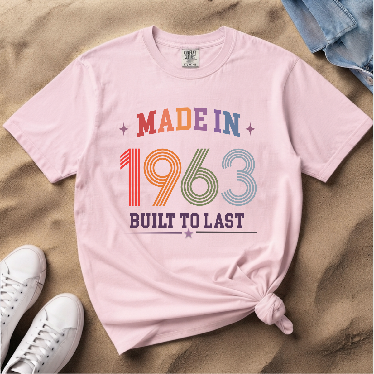 Made in 1963 – Birthday T-Shirt | Built to Last