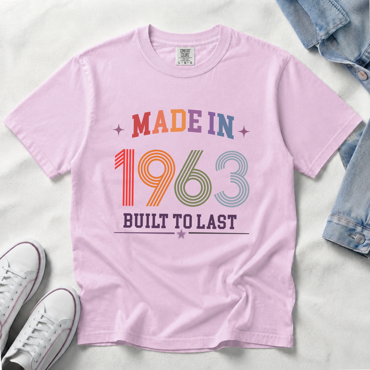 Made in 1963 – Birthday T-Shirt | Built to Last
