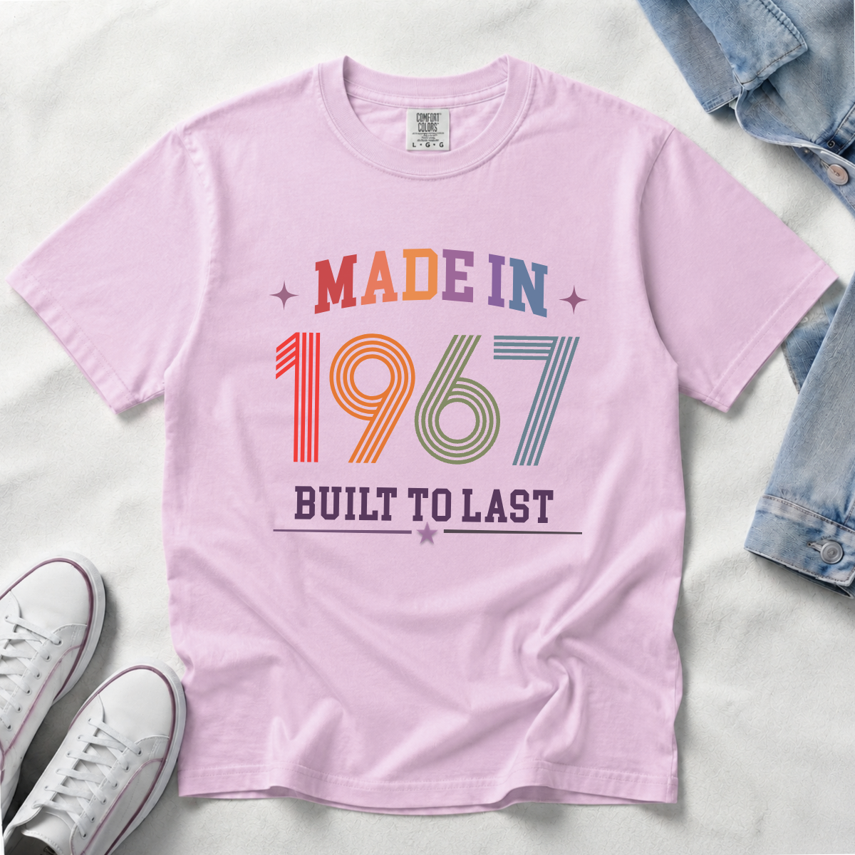 Made in 1967 – Birthday T-Shirt | Built to Last