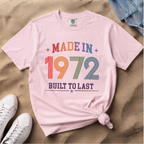 Made in 1972 – Birthday T-Shirt | Built to Last