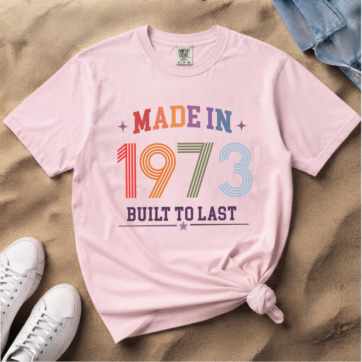 Made in 1973 – Birthday T-Shirt | Built to Last