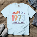 Made in 1973 – Birthday T-Shirt | Built to Last