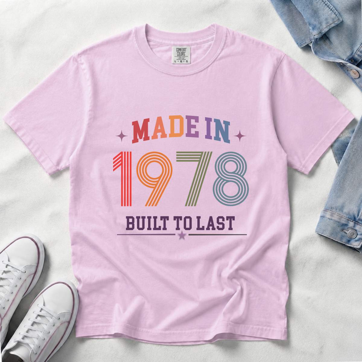 Made in 1978 – Birthday T-Shirt | Built to Last