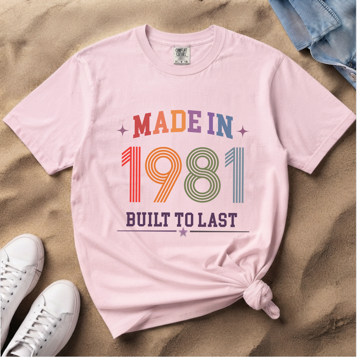 Made in 1981 – Birthday T-Shirt | Built to Last