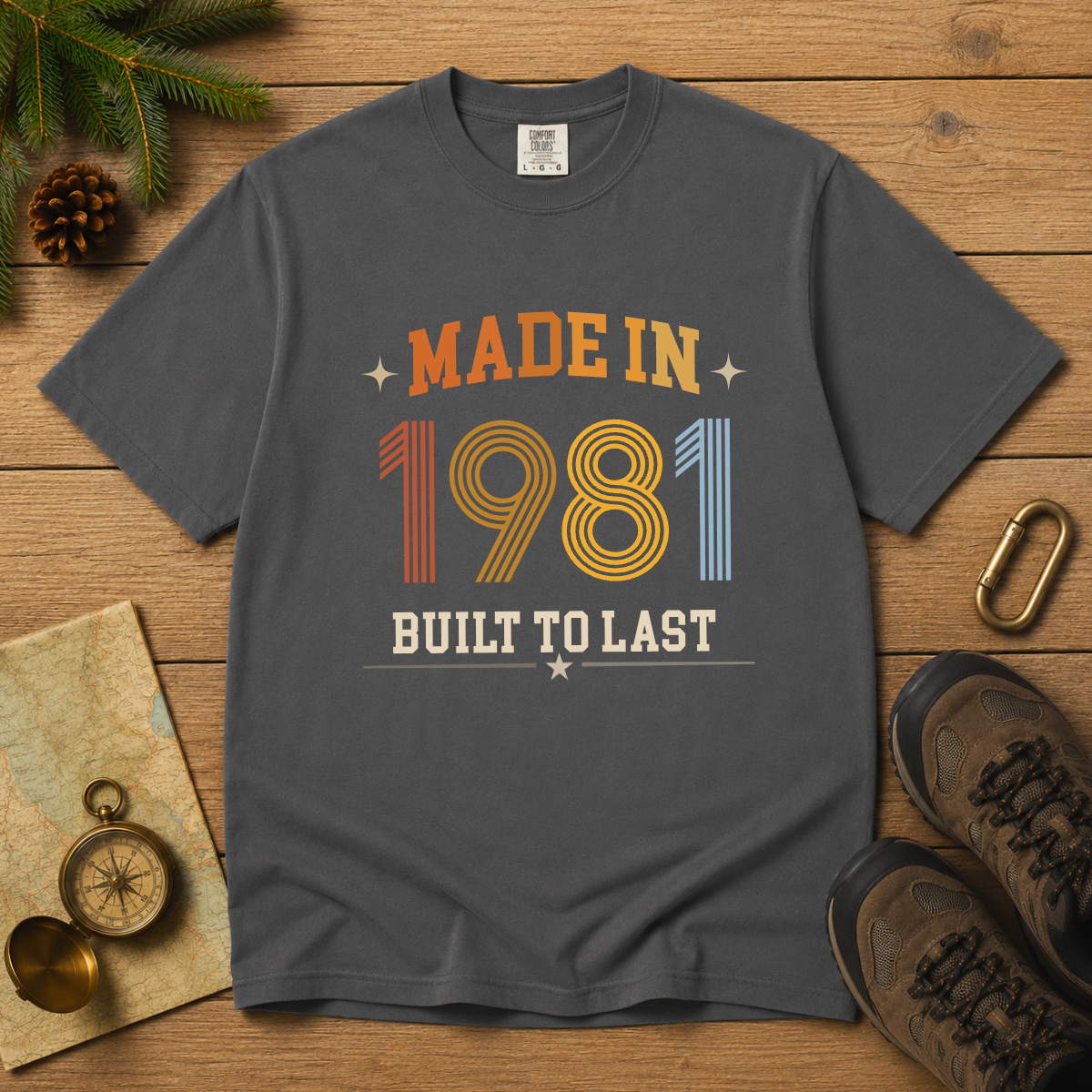 Made in 1981 – Birthday T-Shirt | Built to Last