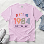 Made in 1984 – Birthday T-Shirt | Built to Last