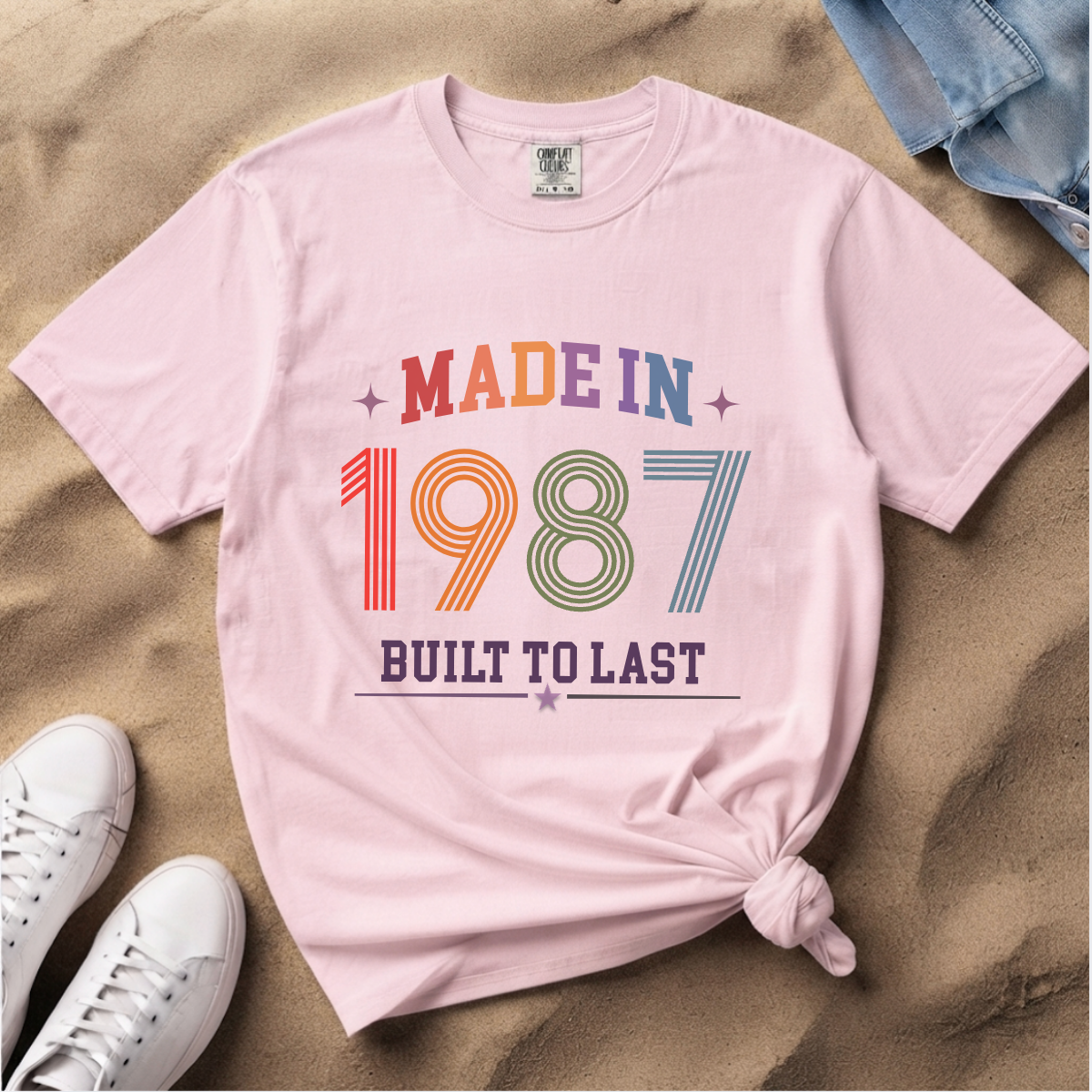 Made in 1987 – Birthday T-Shirt | Built to Last