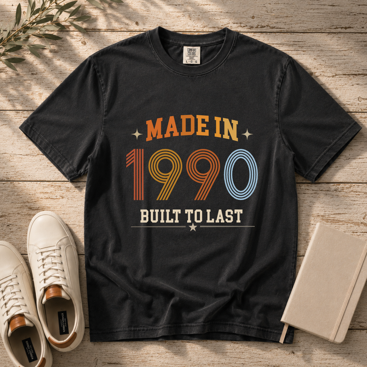 Made in 1990 – Birthday T-Shirt | Built to Last