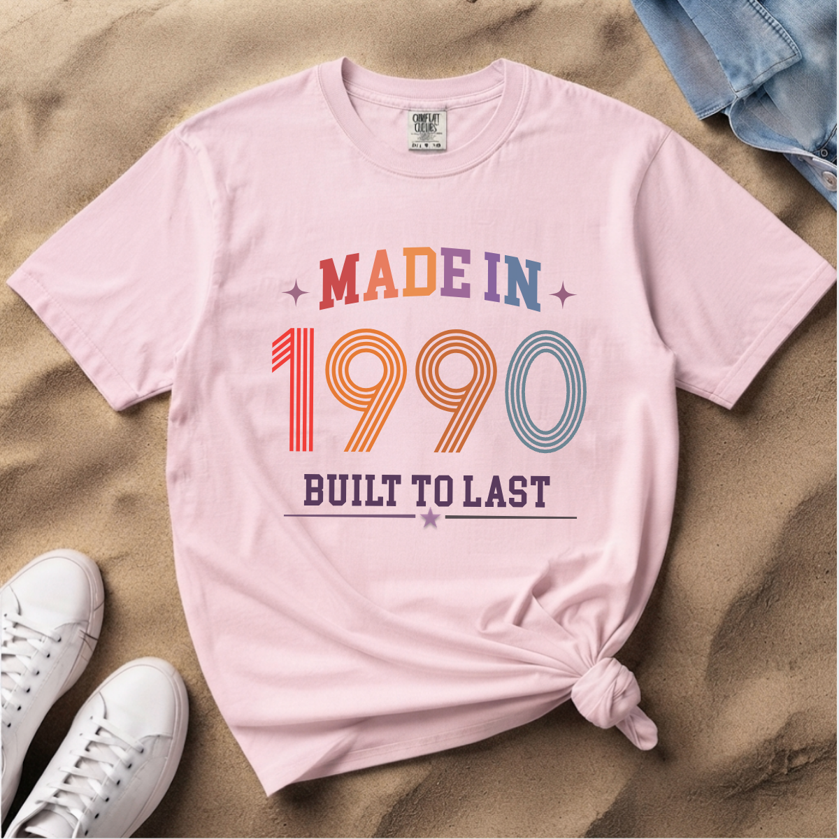 Made in 1990 – Birthday T-Shirt | Built to Last