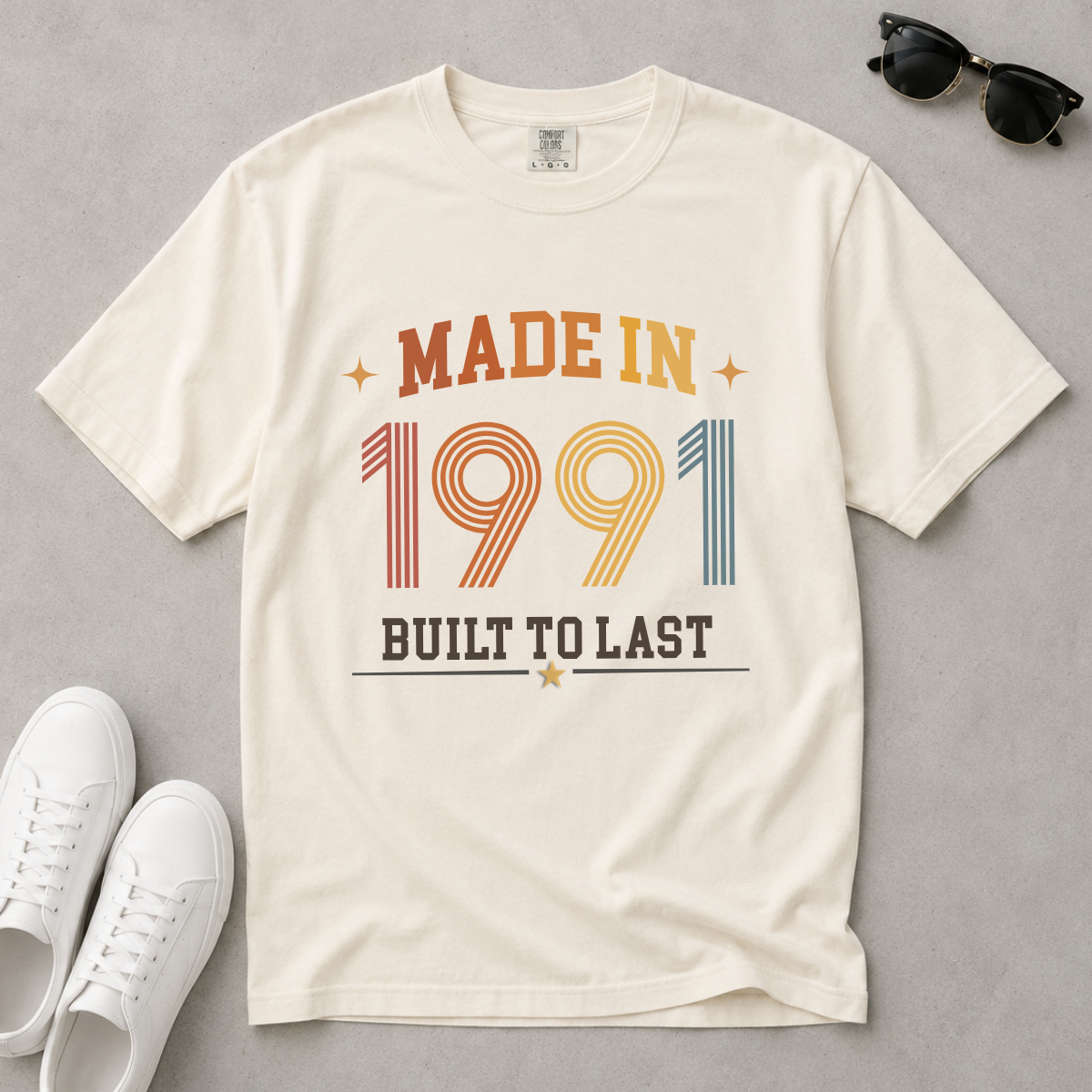 Made in 1991 – Birthday T-Shirt | Built to Last