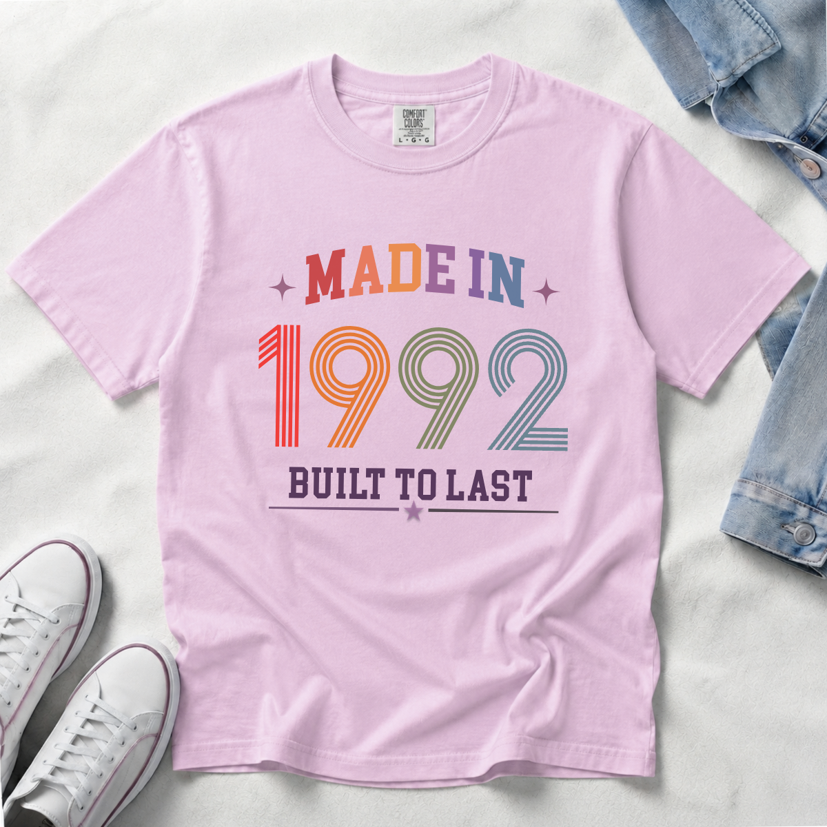 Made in 1992 – Birthday T-Shirt | Built to Last