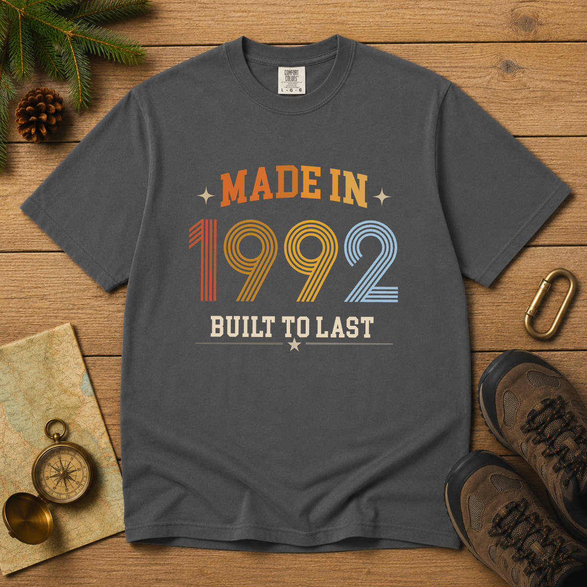 Made in 1992 – Birthday T-Shirt | Built to Last
