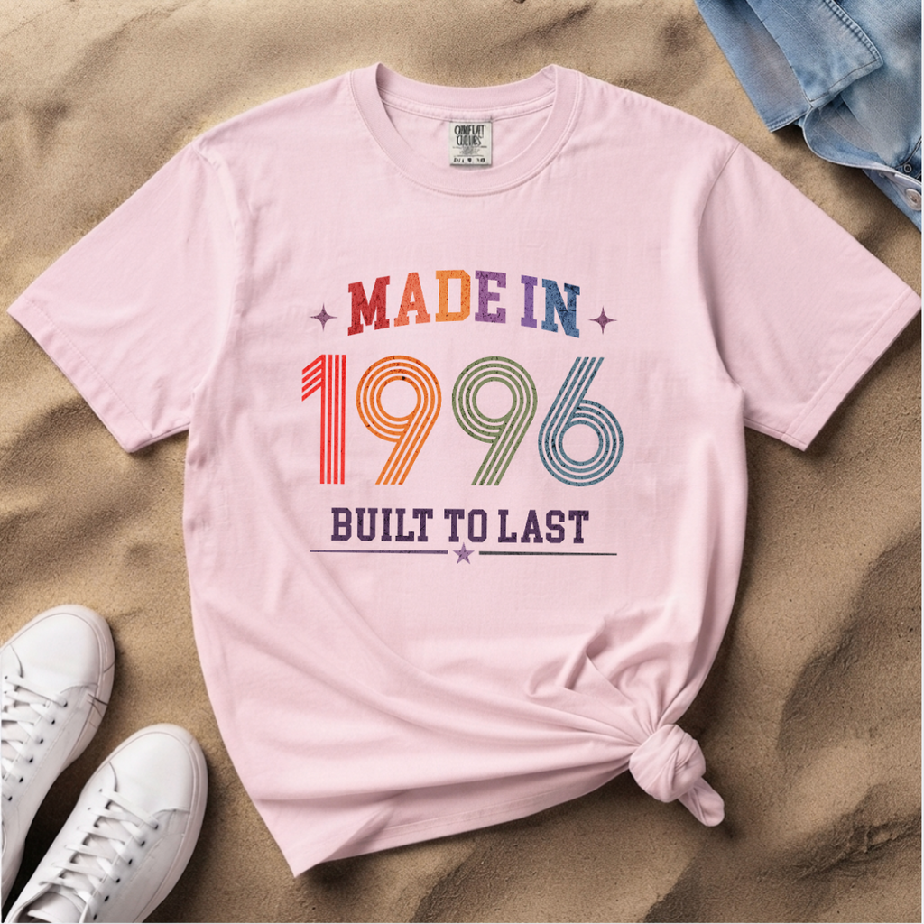 Made in 1996 T-Shirt – 30th Birthday Gift