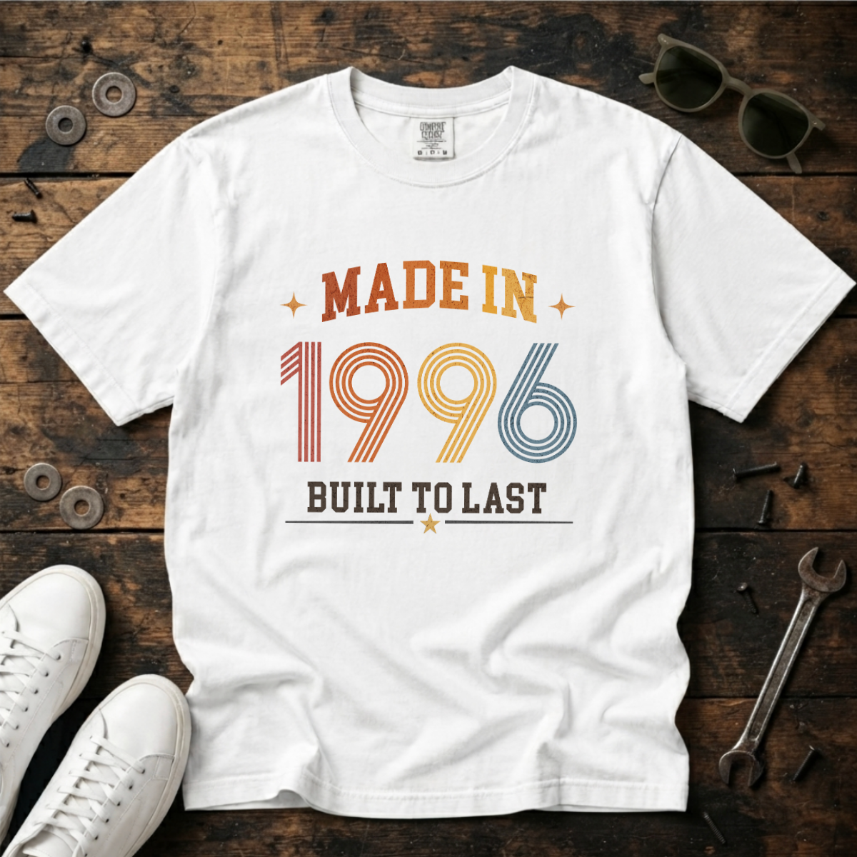 Made in 1996 T-Shirt – 30th Birthday Gift