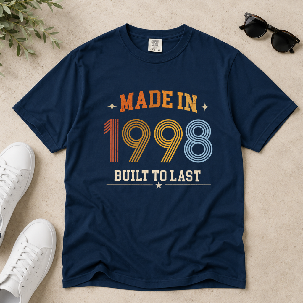 Made in 1998 T-Shirt – 28th Birthday Gift