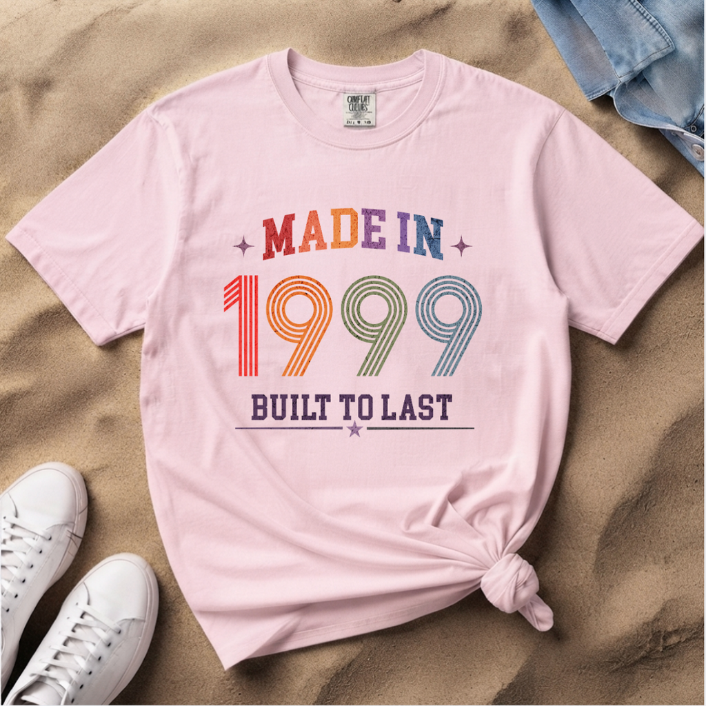 Made in 1999 T-Shirt – 27th Birthday Gift