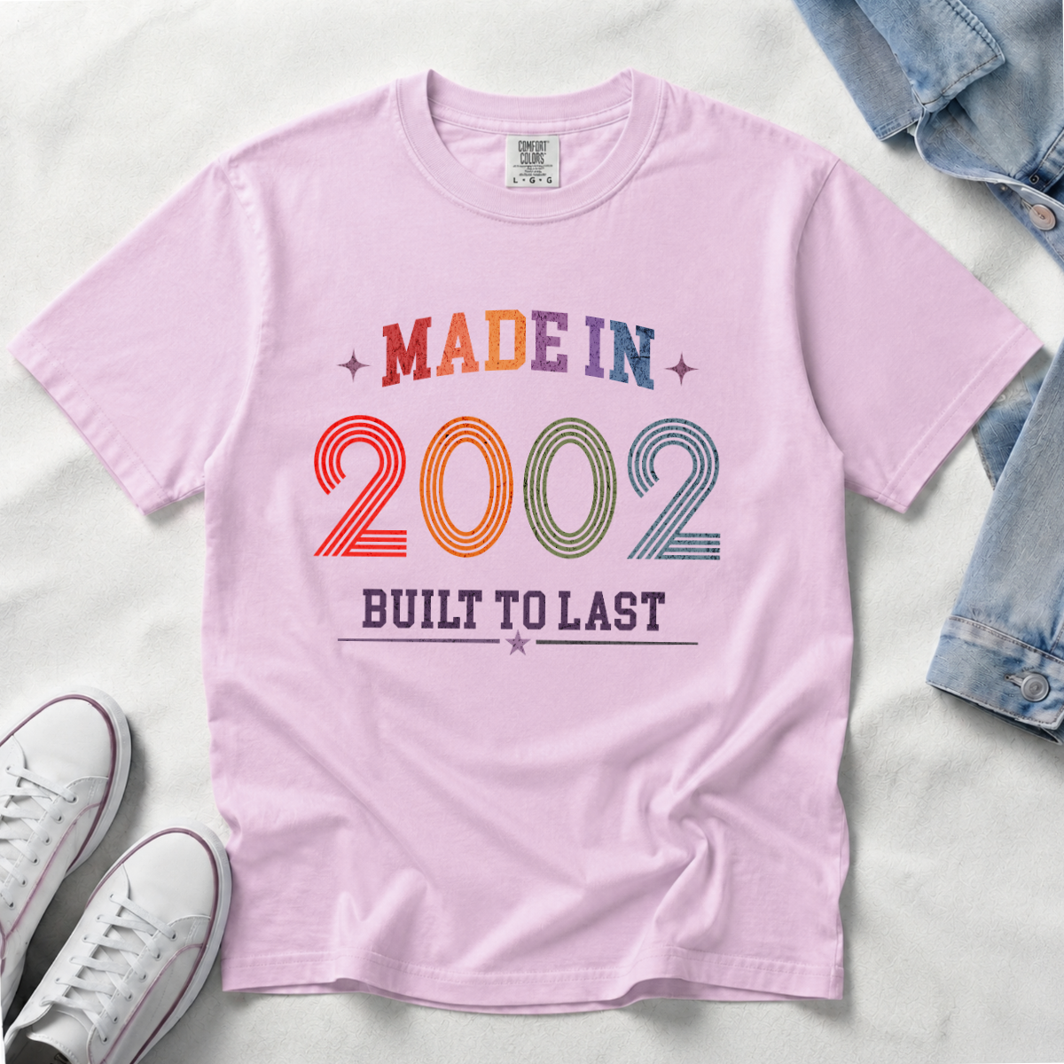 Made in 2002 T-Shirt – 24th Birthday Gift