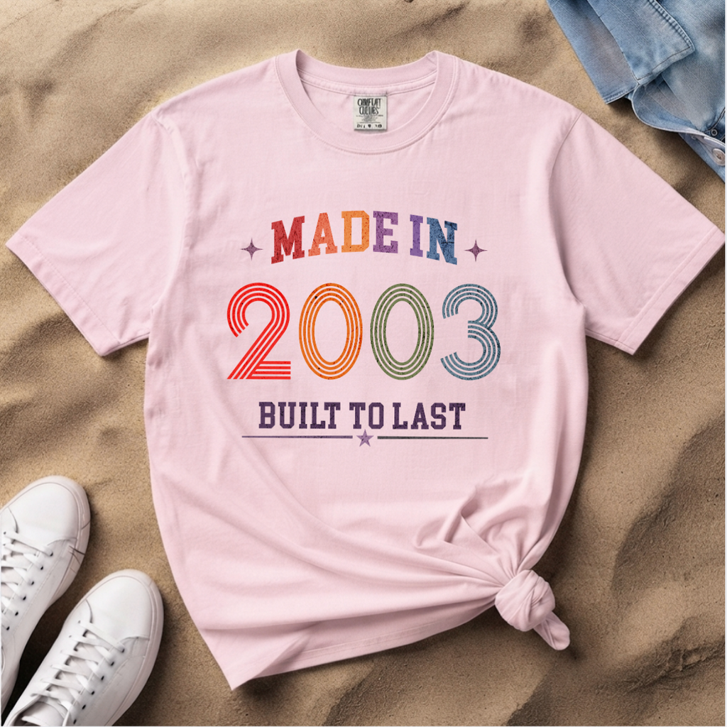 Made in 2003 T-Shirt – 23rd Birthday Gift