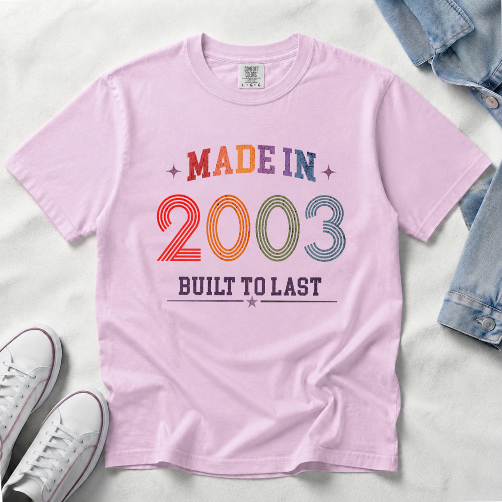 Made in 2003 T-Shirt – 23rd Birthday Gift