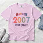 Made in 2007 T-Shirt – 19th Birthday Gift