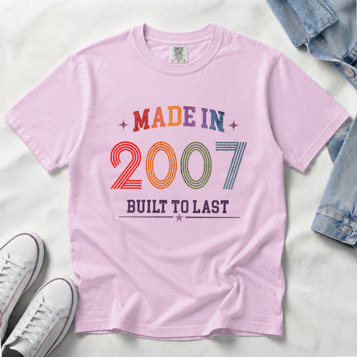 Made in 2007 T-Shirt – 19th Birthday Gift