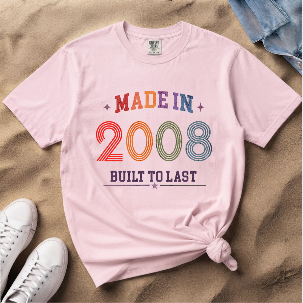 Made in 2008 T-Shirt – 18th Birthday Gift