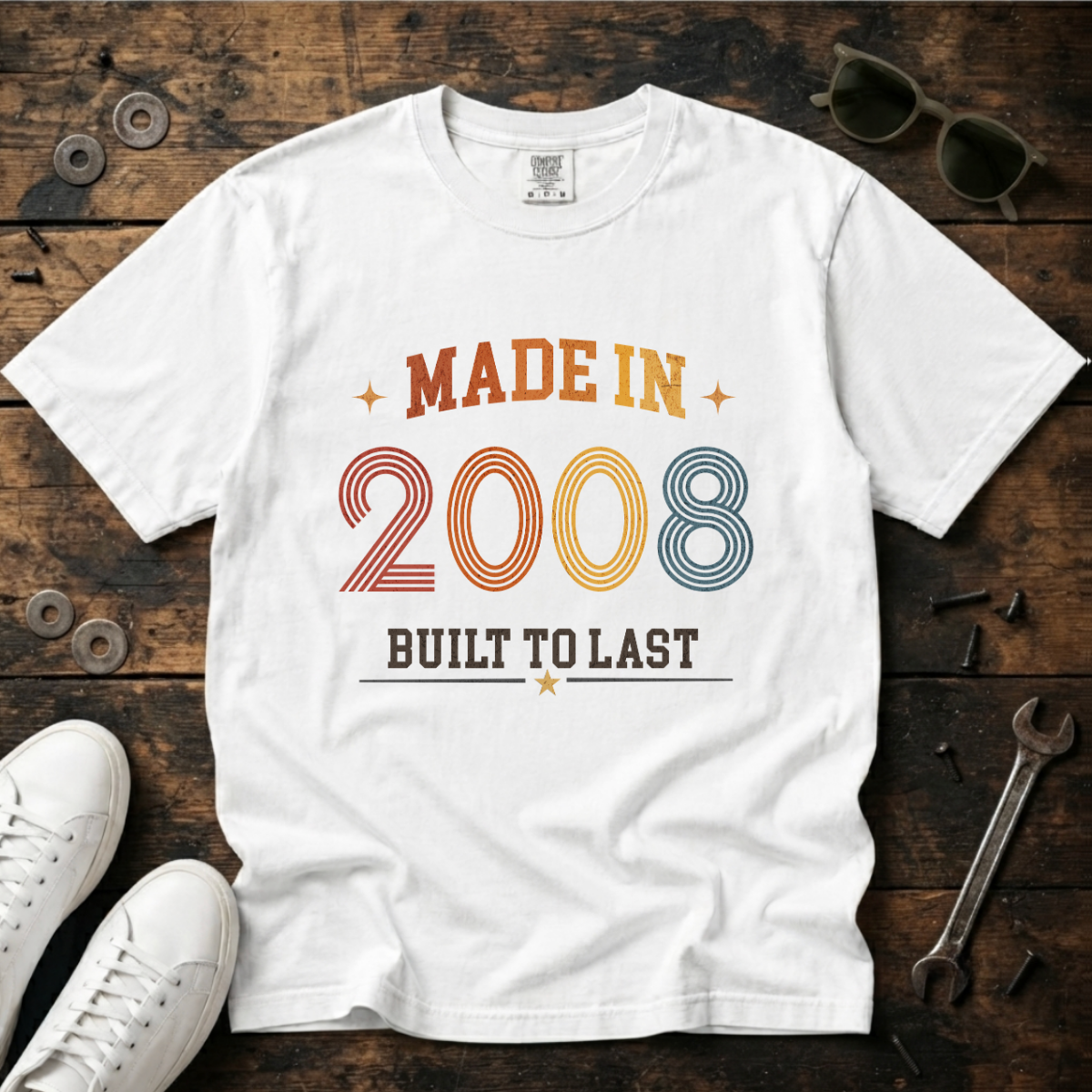 Made in 2008 T-Shirt – 18th Birthday Gift