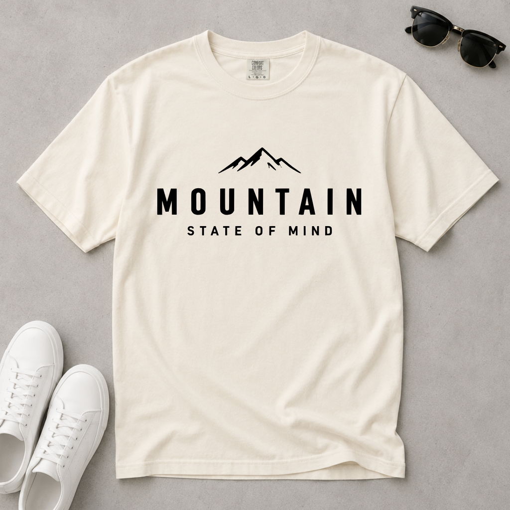 Mountain State of Mind – Hiking & Camping T-Shirt | Explorer Edition