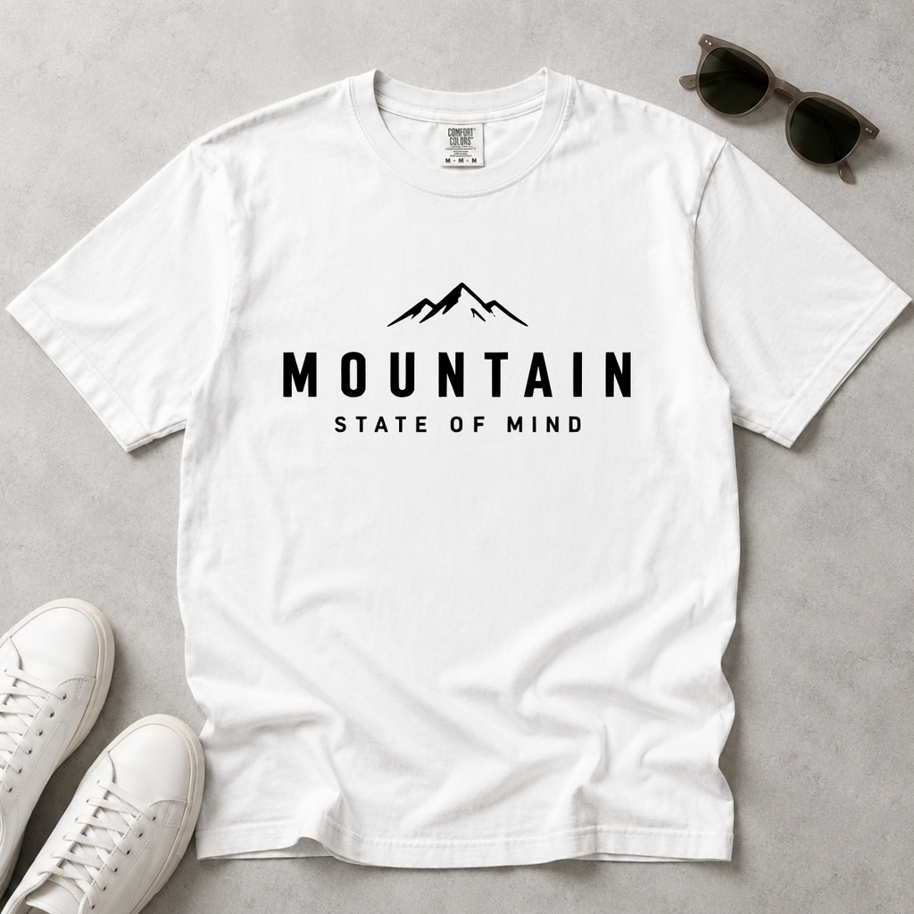 Mountain State of Mind – Hiking & Camping T-Shirt | Explorer Edition