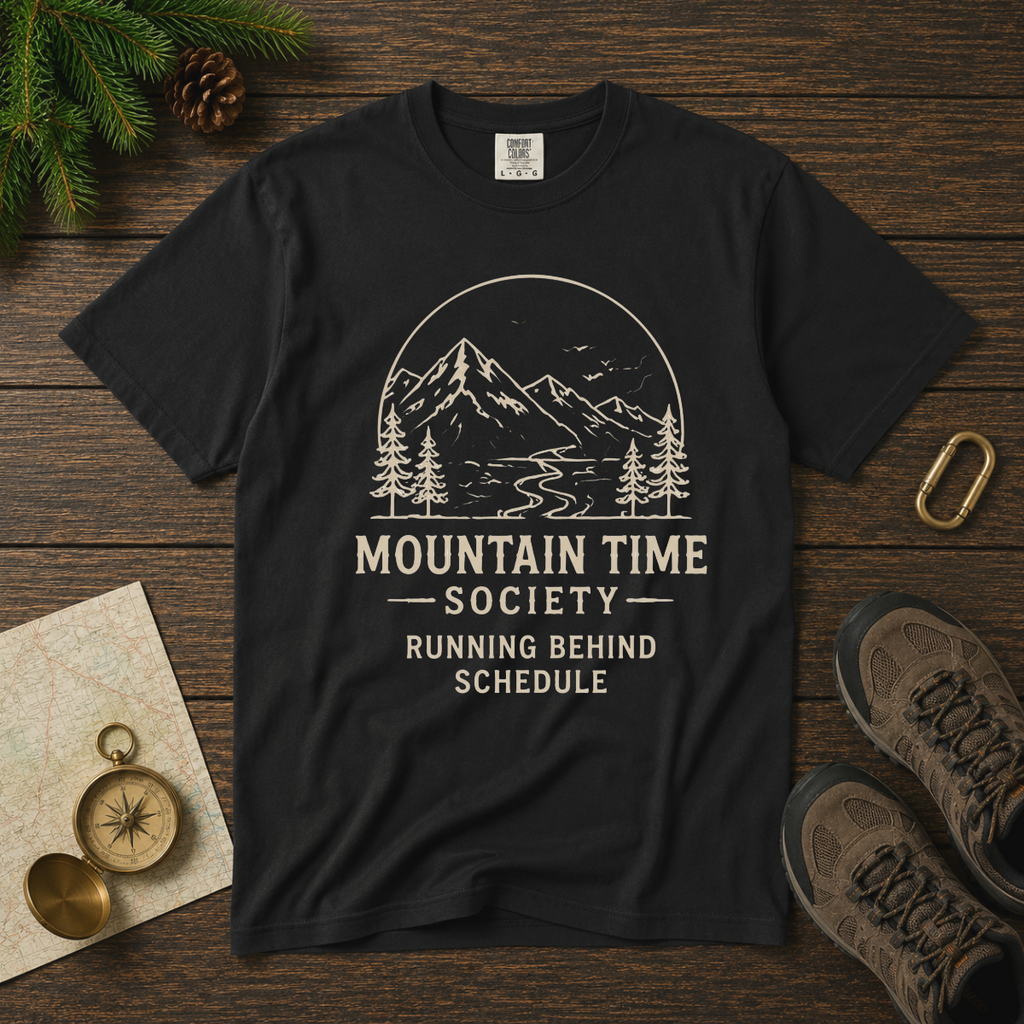 Mountain Time Society – Hiking T-Shirt | Explorer Edition