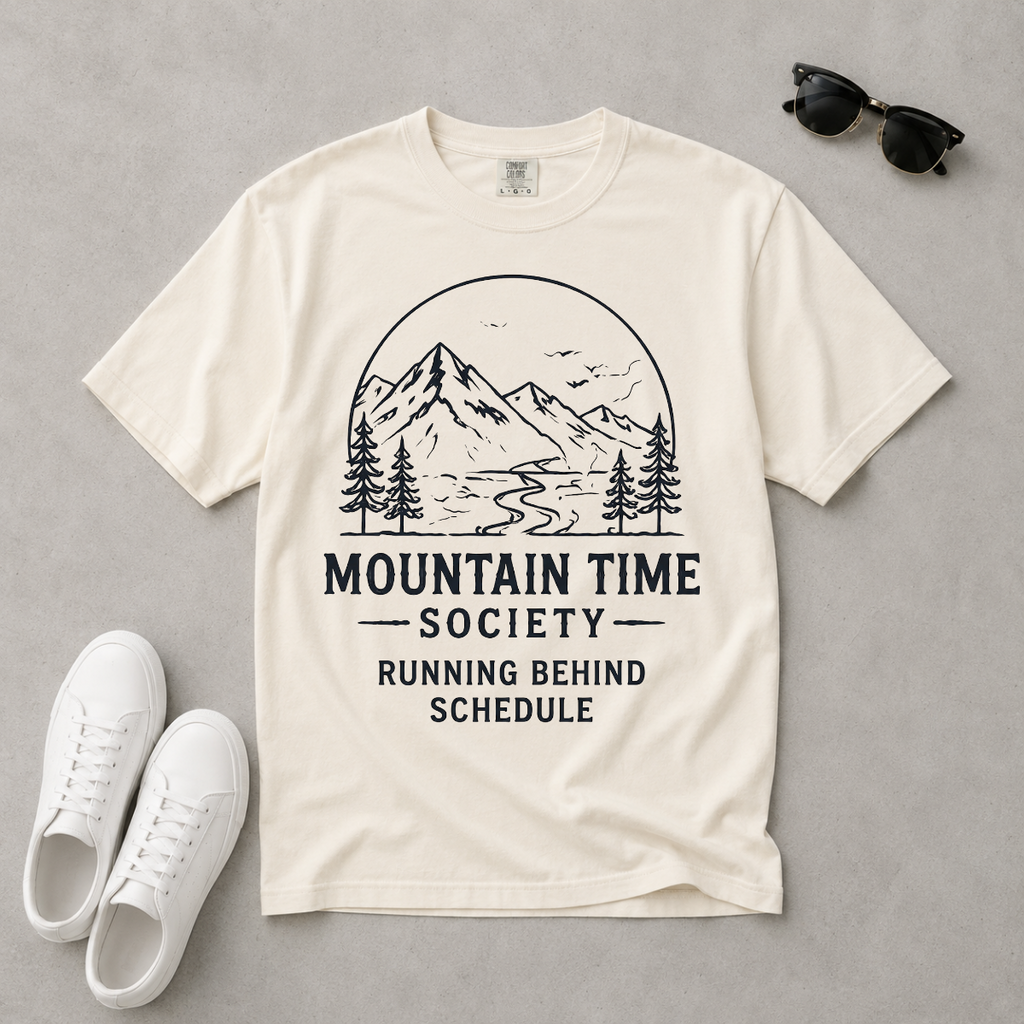 Mountain Time Society – Hiking T-Shirt | Explorer Edition