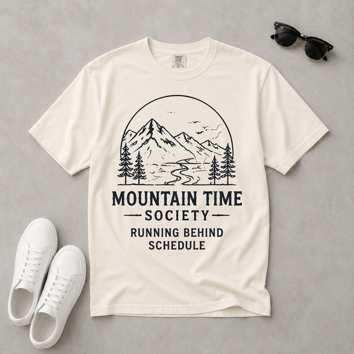 Mountain Time Society – Hiking T-Shirt | Explorer Edition