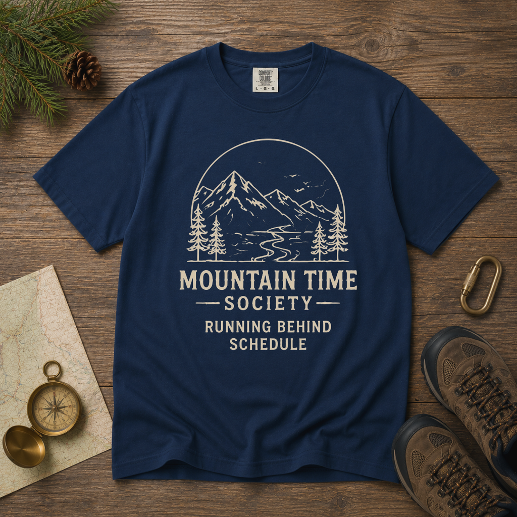 Mountain Time Society – Hiking T-Shirt | Explorer Edition