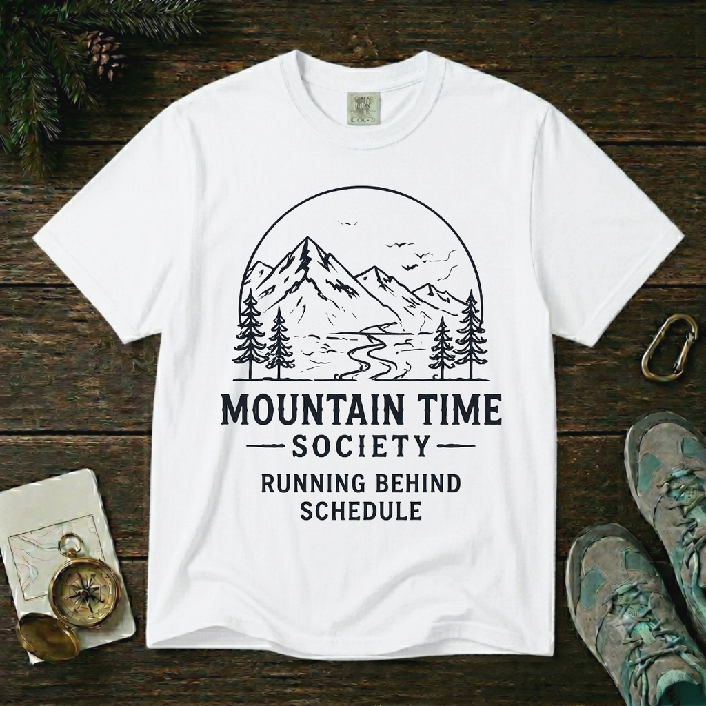 Mountain Time Society – Hiking T-Shirt | Explorer Edition