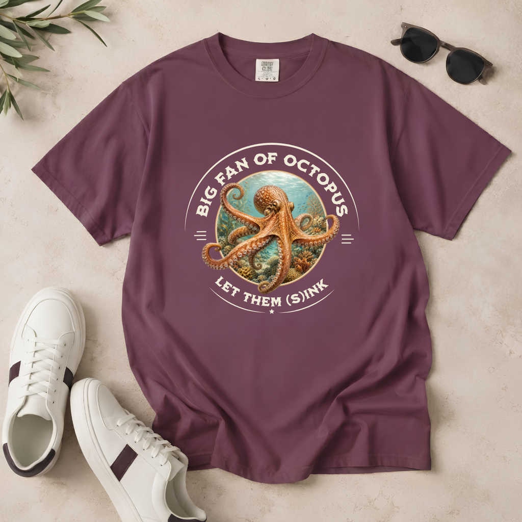 Let Them (S)Ink – Octopus T-Shirt | Outdoors Edition