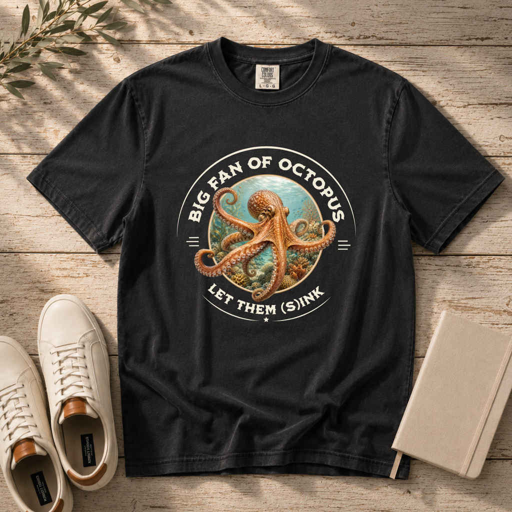 Let Them (S)Ink – Octopus T-Shirt | Outdoors Edition